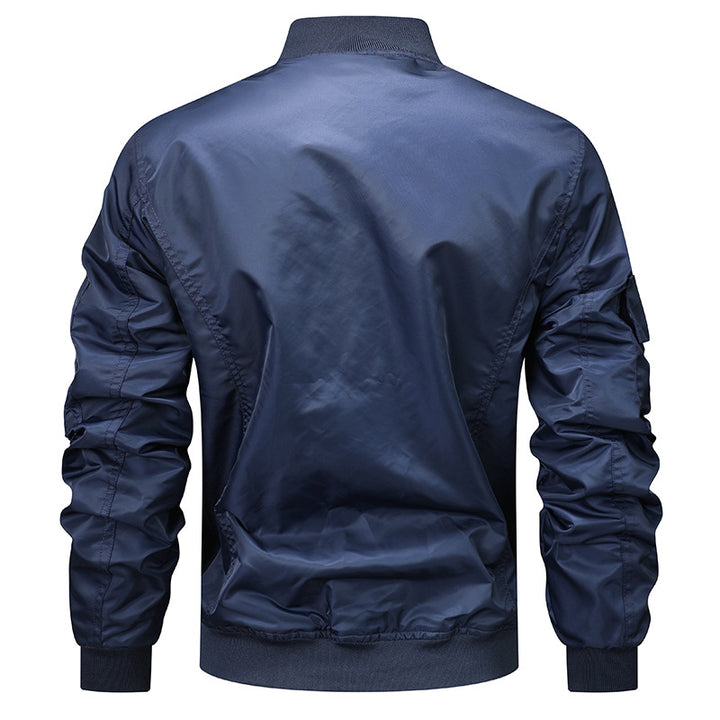 Herren nan urban-militärische Bomberjacke mit modularen Mehrzwecktaschen und D‑Ring-Details Drune