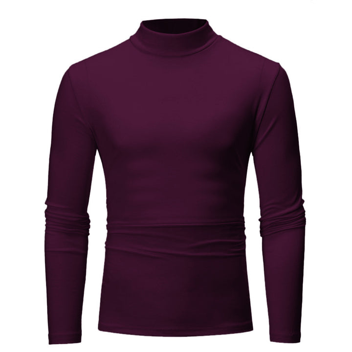 Herren Rollkragenpullover mit enger Passform und edel strukturiertem Material Drune