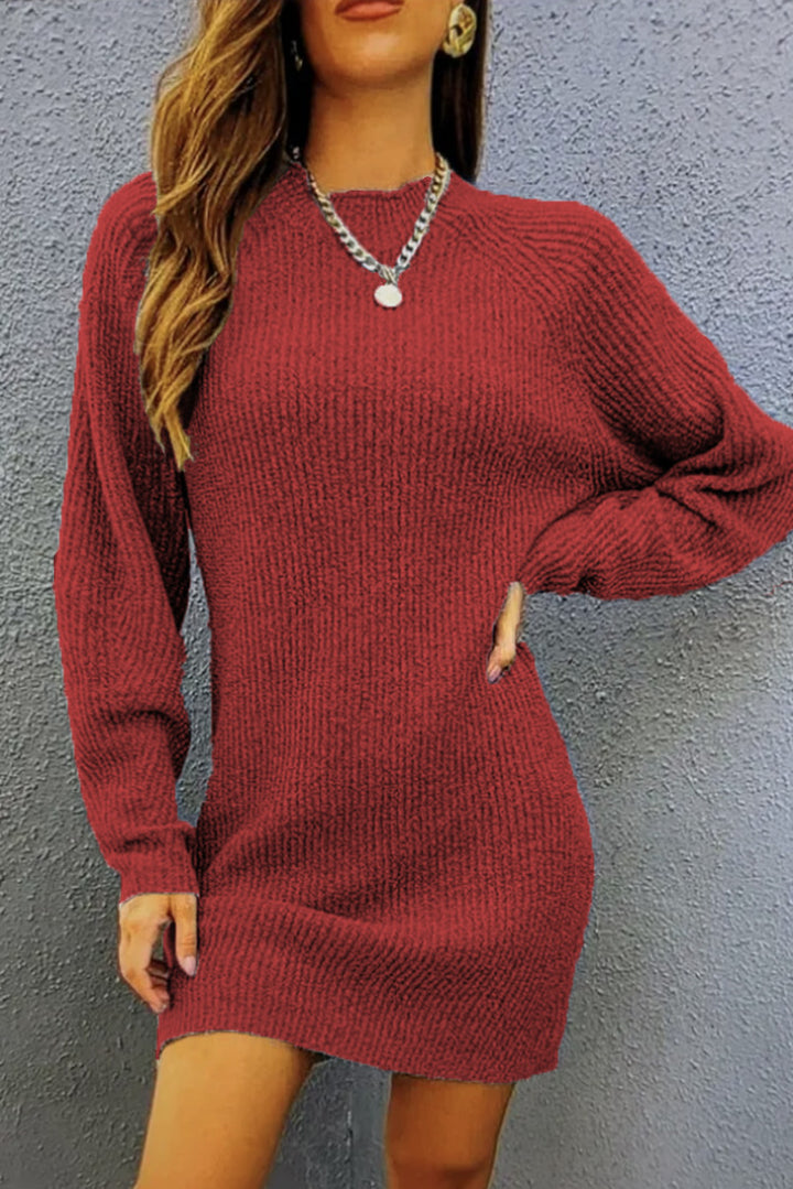 Damen Strickkleid mit lässiger Passform und weichem Material Drune