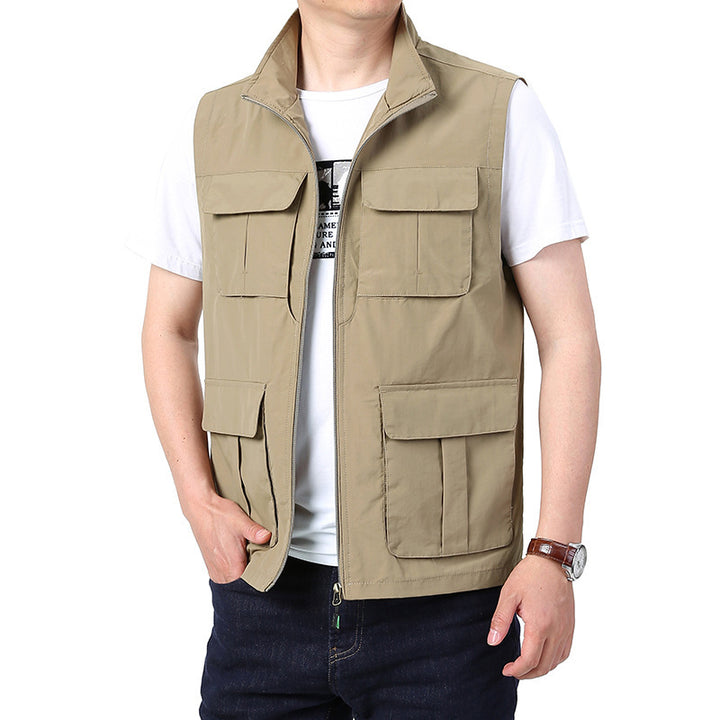 Herren Vielseitige Cargo-Weste Drune