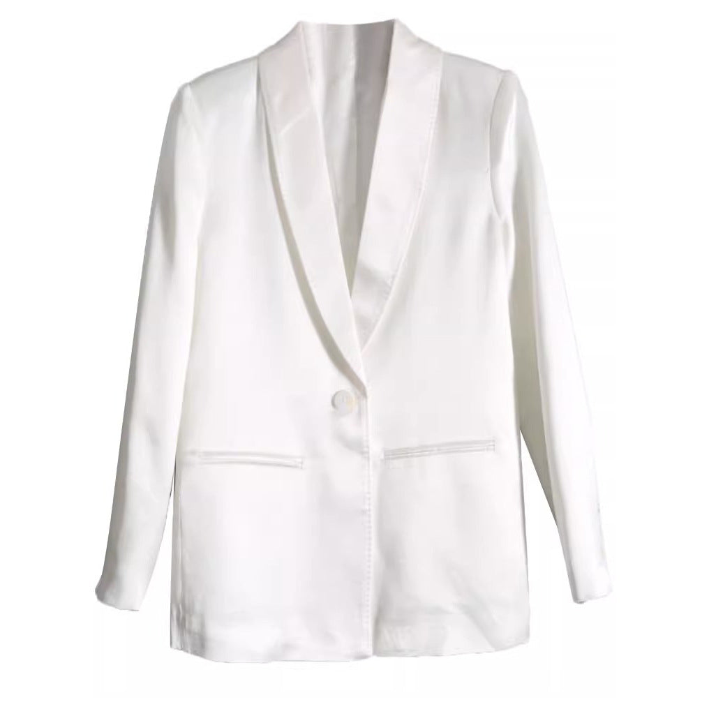 Damen Eleganter Blazer mit schickem Schnitt Drune
