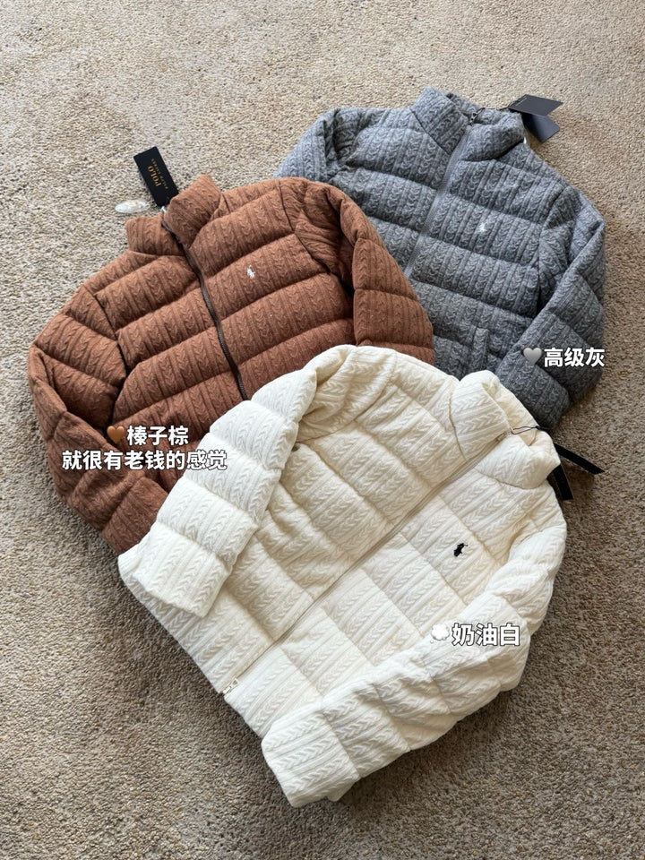 Damen elegante gesteppte Steppjacke Drune
