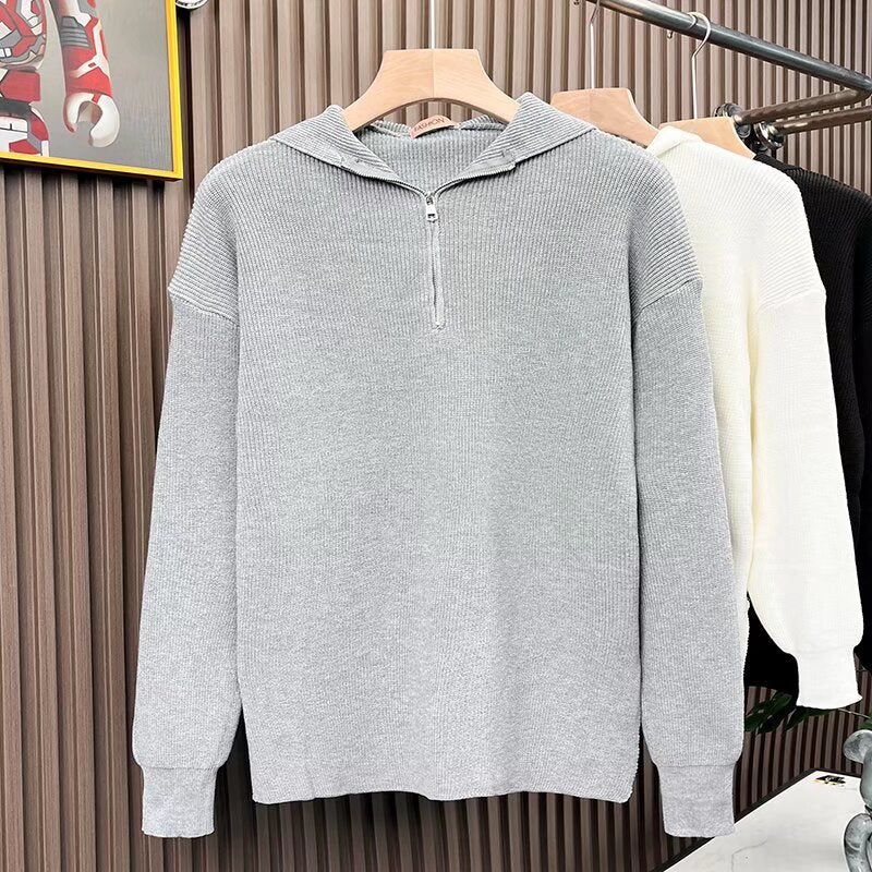 Damen Bequemer Hoodie mit Reißverschluss Drune