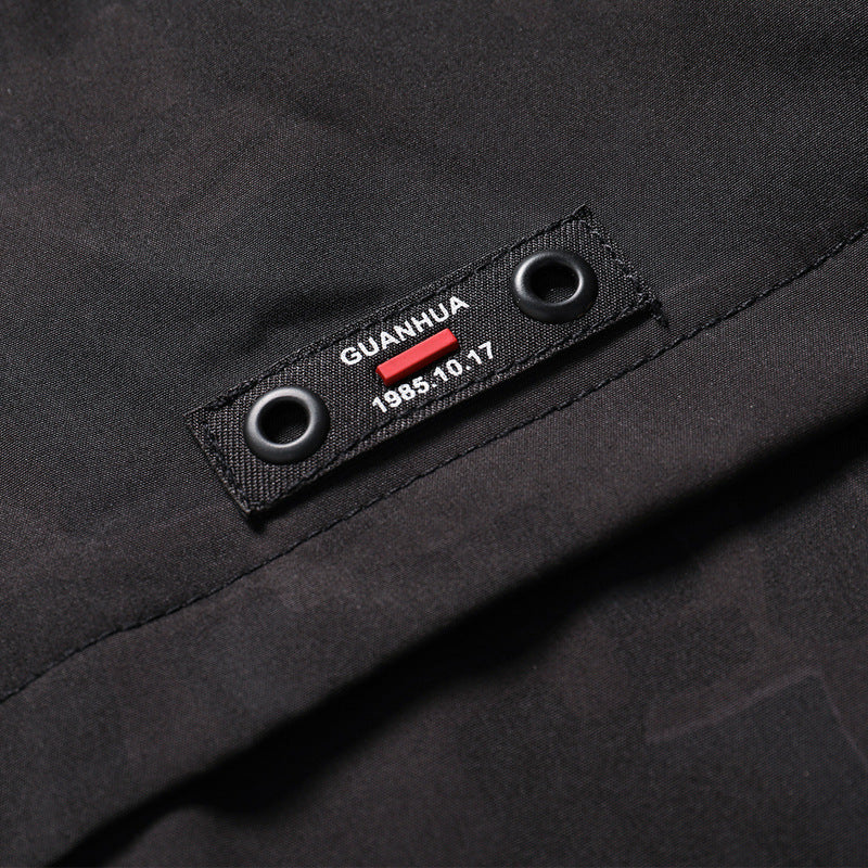 Herren Softshell-Jacke mit Kapuze, winddichtem Außenmaterial und atmungsaktivem Meshfutter Drune