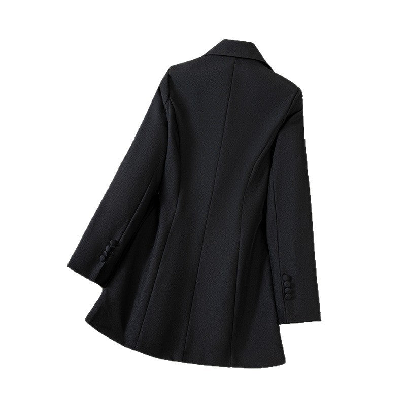Damen Elegante und stilvolle Doppelreiher Blazer Drune