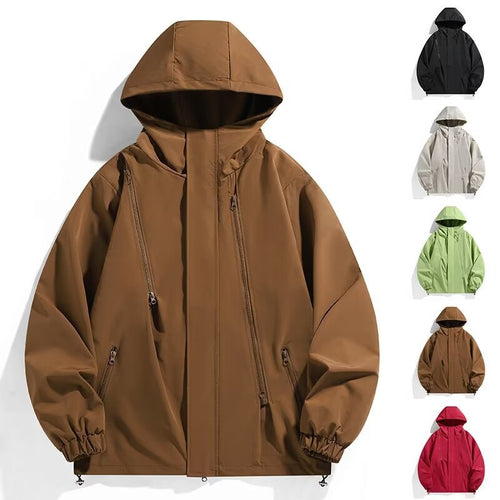 Unisex Sportliche Kapuzenjacke Drune