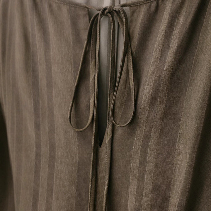 Damen Kaftan-Poncho mit Tunnelzug und V-Ausschnitt Drune