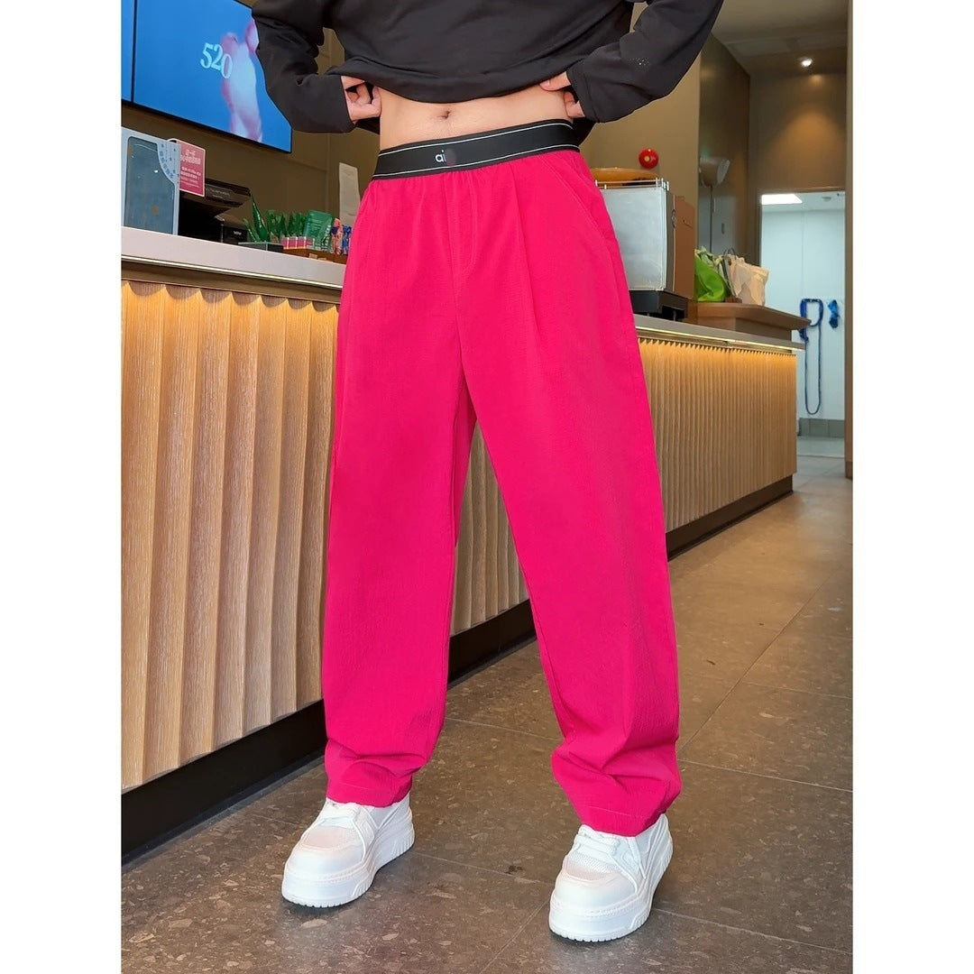 Damen Elegante und bequeme High-Waist Casual-Hose Drune