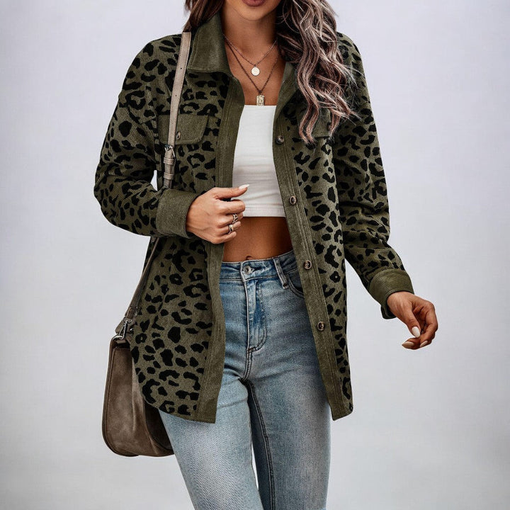 Drune | Stilvolle Leopardenjacke