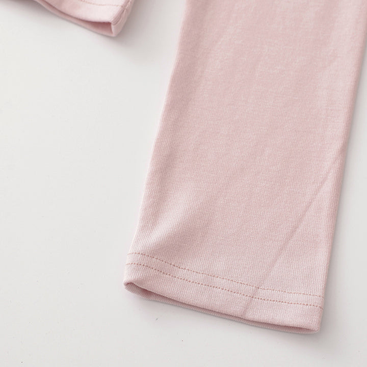 Damen Langarmshirt mit V-Ausschnitt, Knopfleiste und Karobesatz Drune