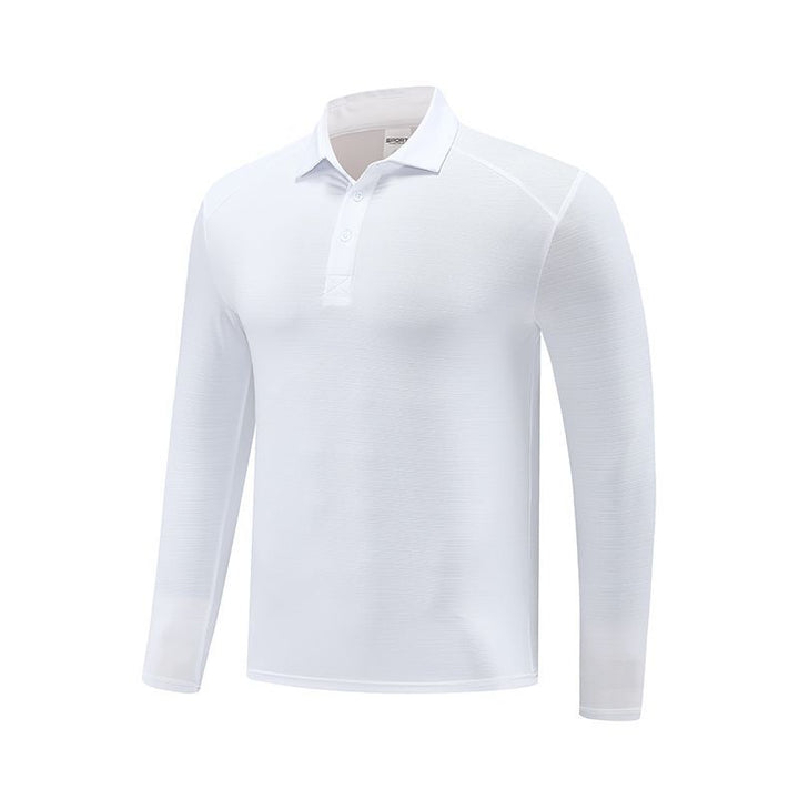 Herren Funktionspoloshirt mit langem Arm und atmungsaktiven Eigenschaften Drune