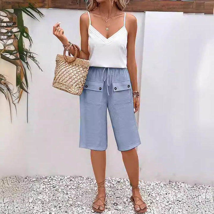 Damen lässige Sommer Shorts Drune