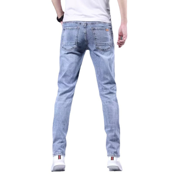 Herren Slim-Fit Jeans im lässigen Vintage-Design Drune