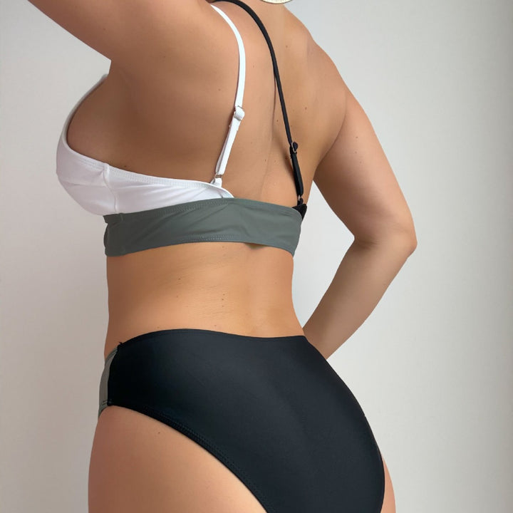 Damen Sportlicher Einteiliger Bikini Drune