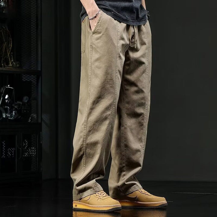 Herren Bequeme Cargo-Hose mit elastischem Bund Drune