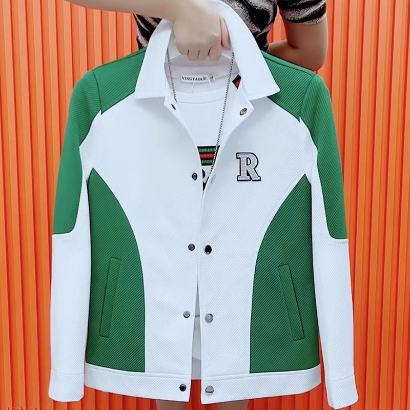 Herren Modische Jacke mit reinem Design Drune