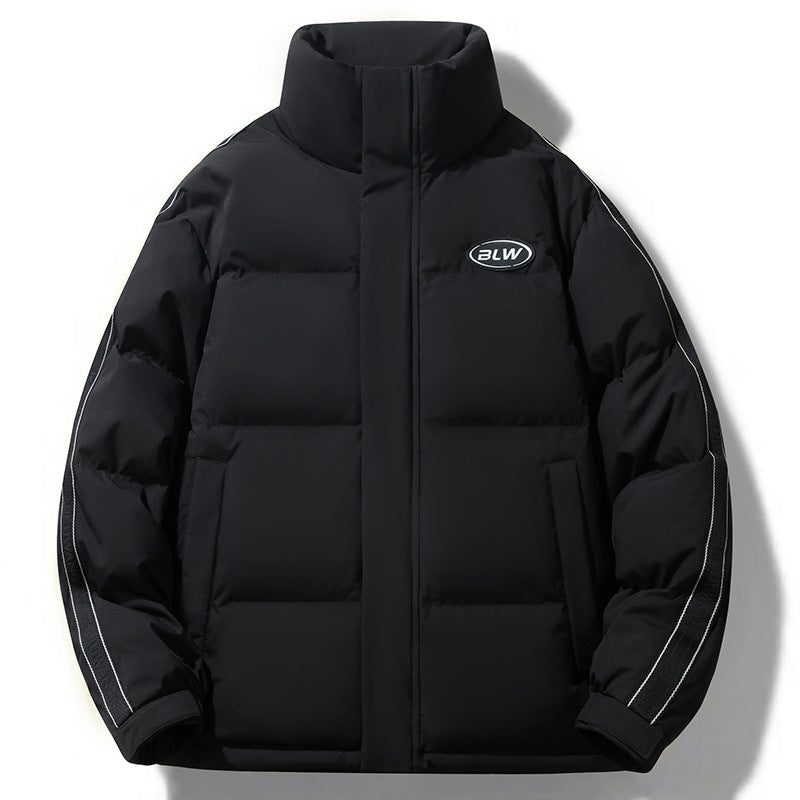 Herren Winterpufferjacke mit hohem Kragen Drune