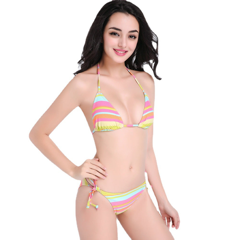 Damen Triangle-Bikini mit verstellbaren Bändern Drune