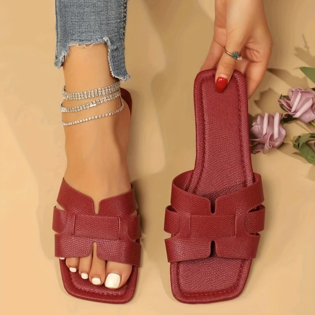 Damen Fashion Slide Sandalen Drune