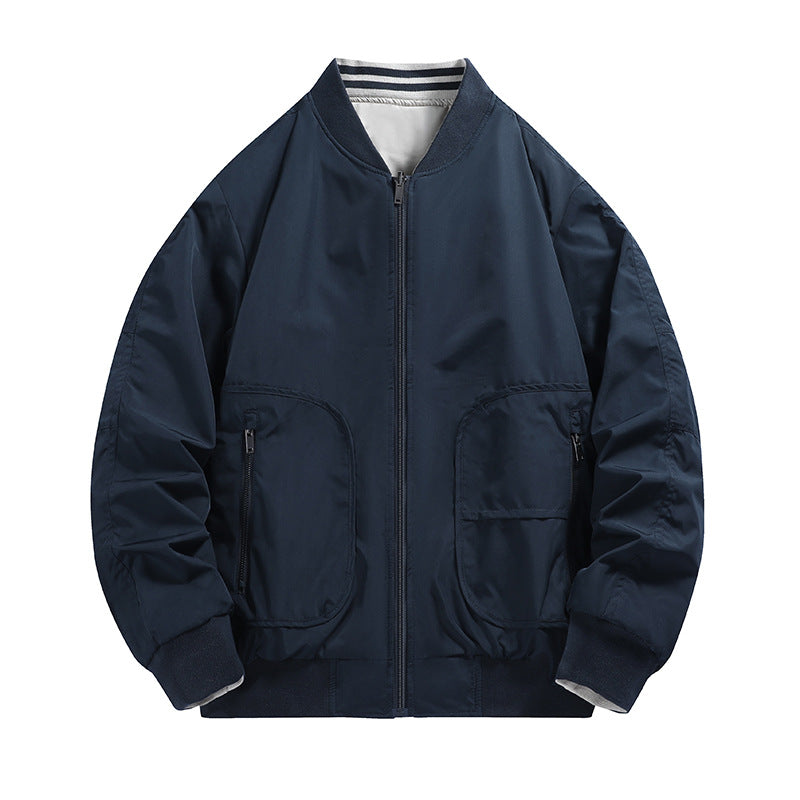 Herren Modische und funktionale Bomberjacke Drune