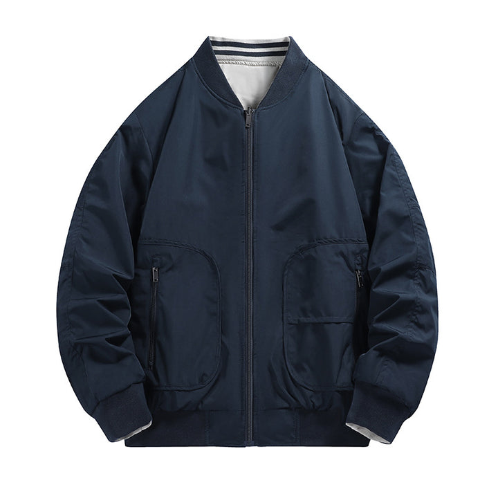 Herren Modische und funktionale Bomberjacke Drune