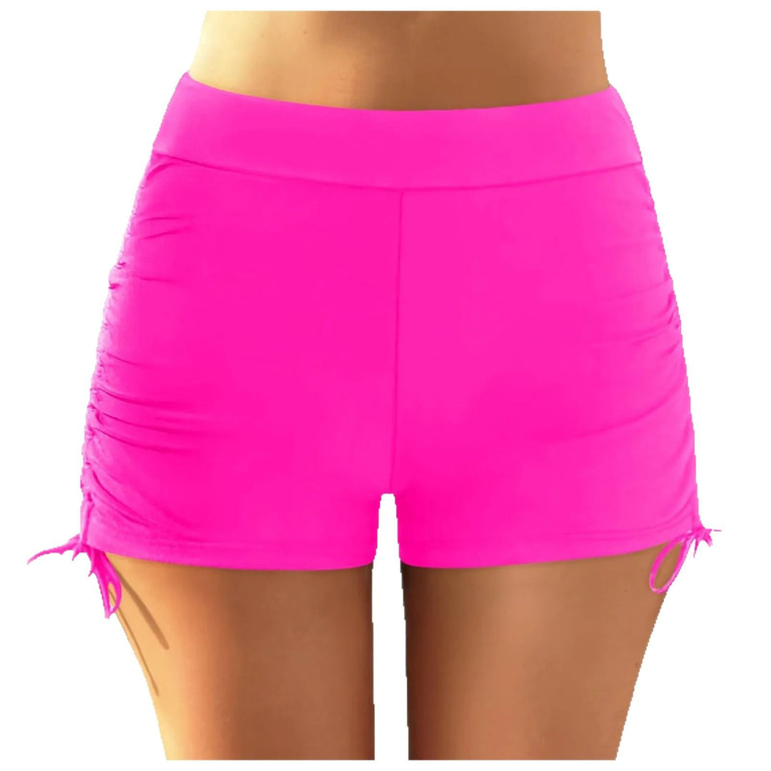 Damen sportliche Badeshorts mit verstellbarem Bund Drune