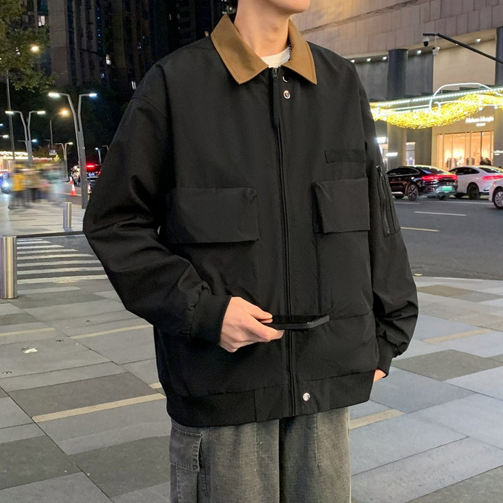 Herren Multifunktionale Jacke mit großzügigen Taschen Drune