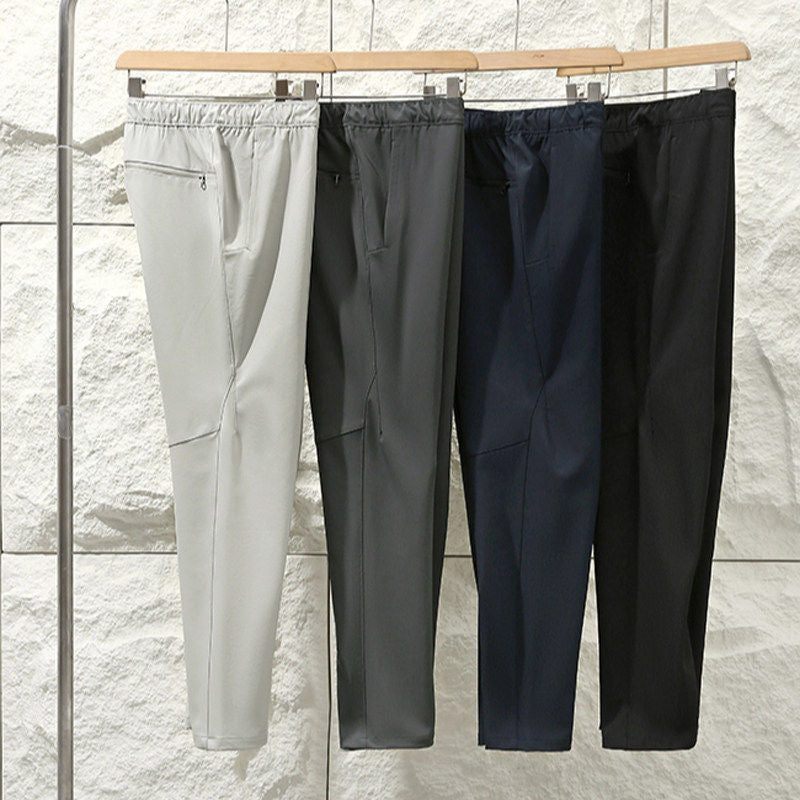 Herren Bequeme Relaxed-Fit Freizeithose Drune