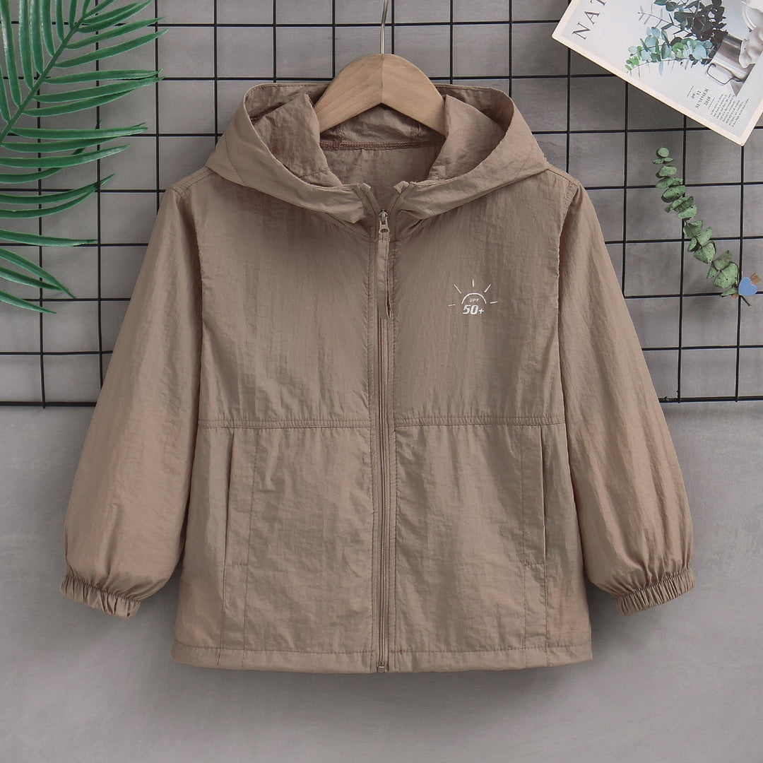 Damen nan leichte ultradünne UV-Schutz-Sommerjacke mit Kapuze Drune