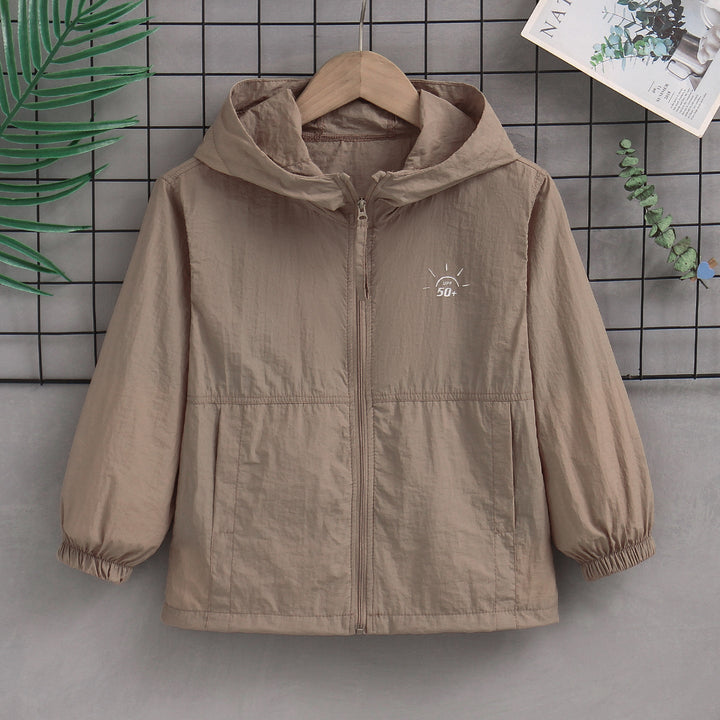 Damen nan leichte ultradünne UV-Schutz-Sommerjacke mit Kapuze Drune