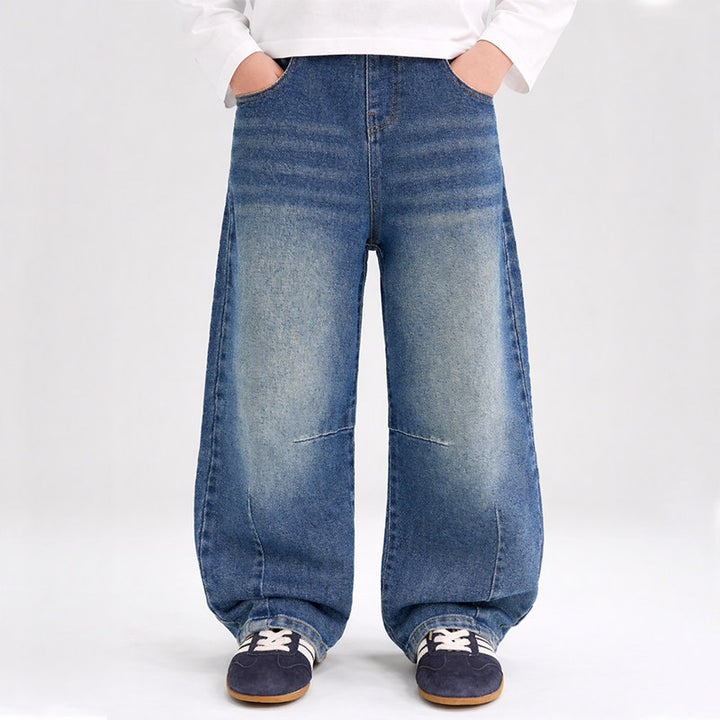 Unisex weite Jeans im Streetwear-Stil Drune