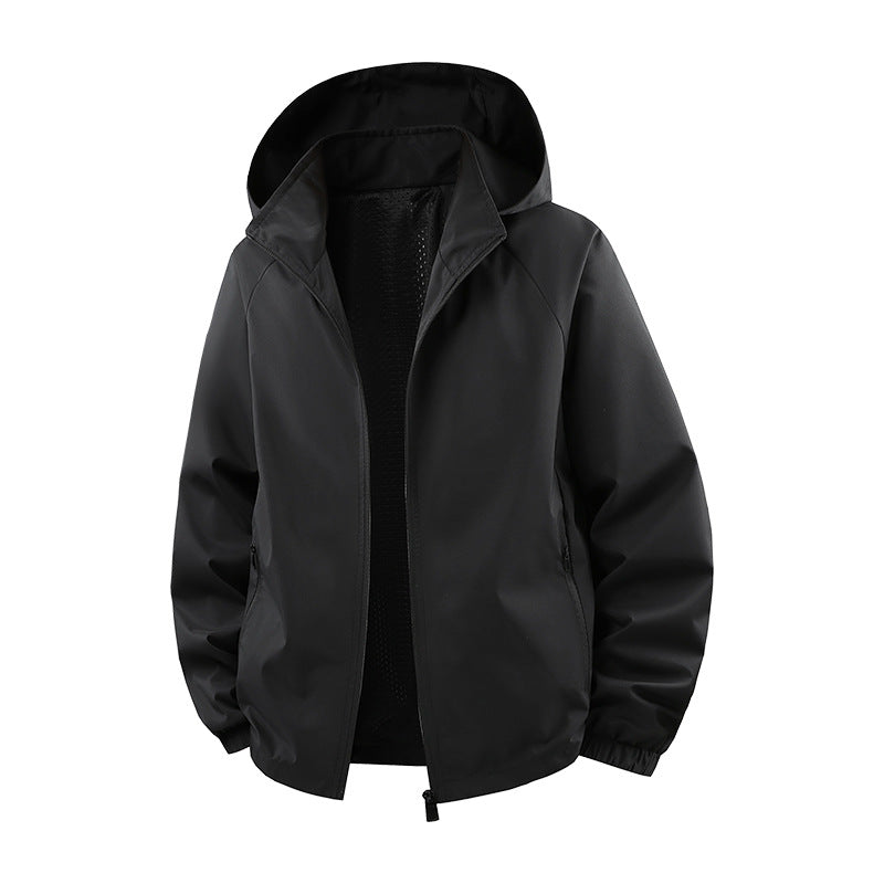 Herren Leichte und atmungsaktive Outdoor-Jacke Drune