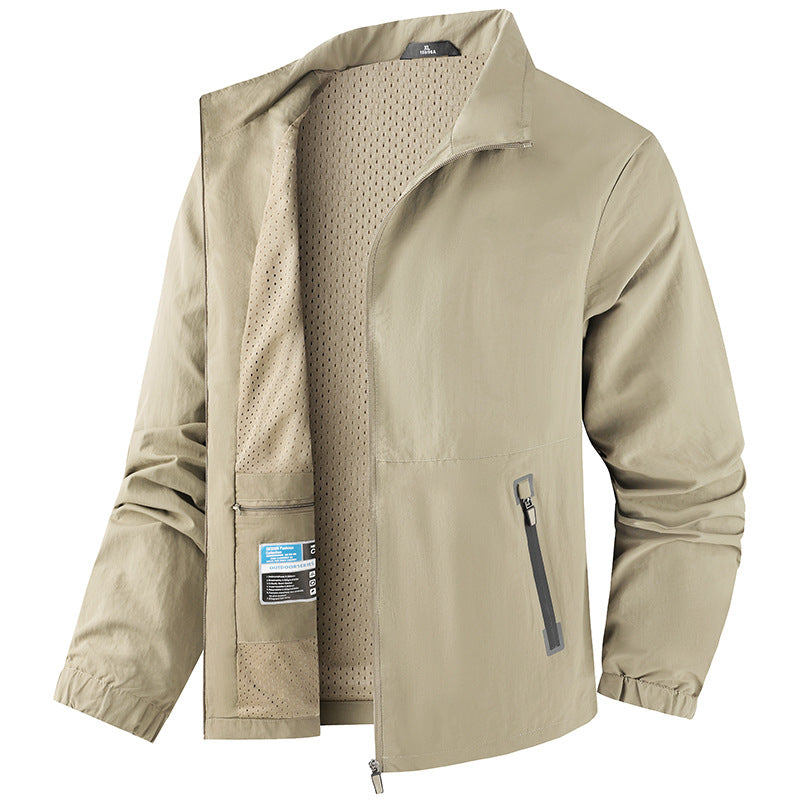Herren Leichte Übergangsjacke mit praktischen Taschen Drune