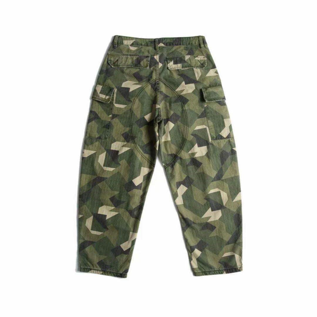 Herren Cargohose mit modernem Camouflage-Muster Drune