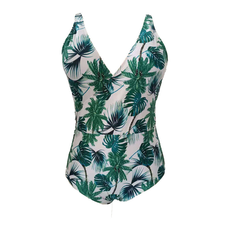 Damen Eleganter Einteiler mit floralem Design Drune