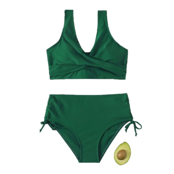 Damen Bikini-Set mit figurformendem und knotenfreiem Oberteil Drune
