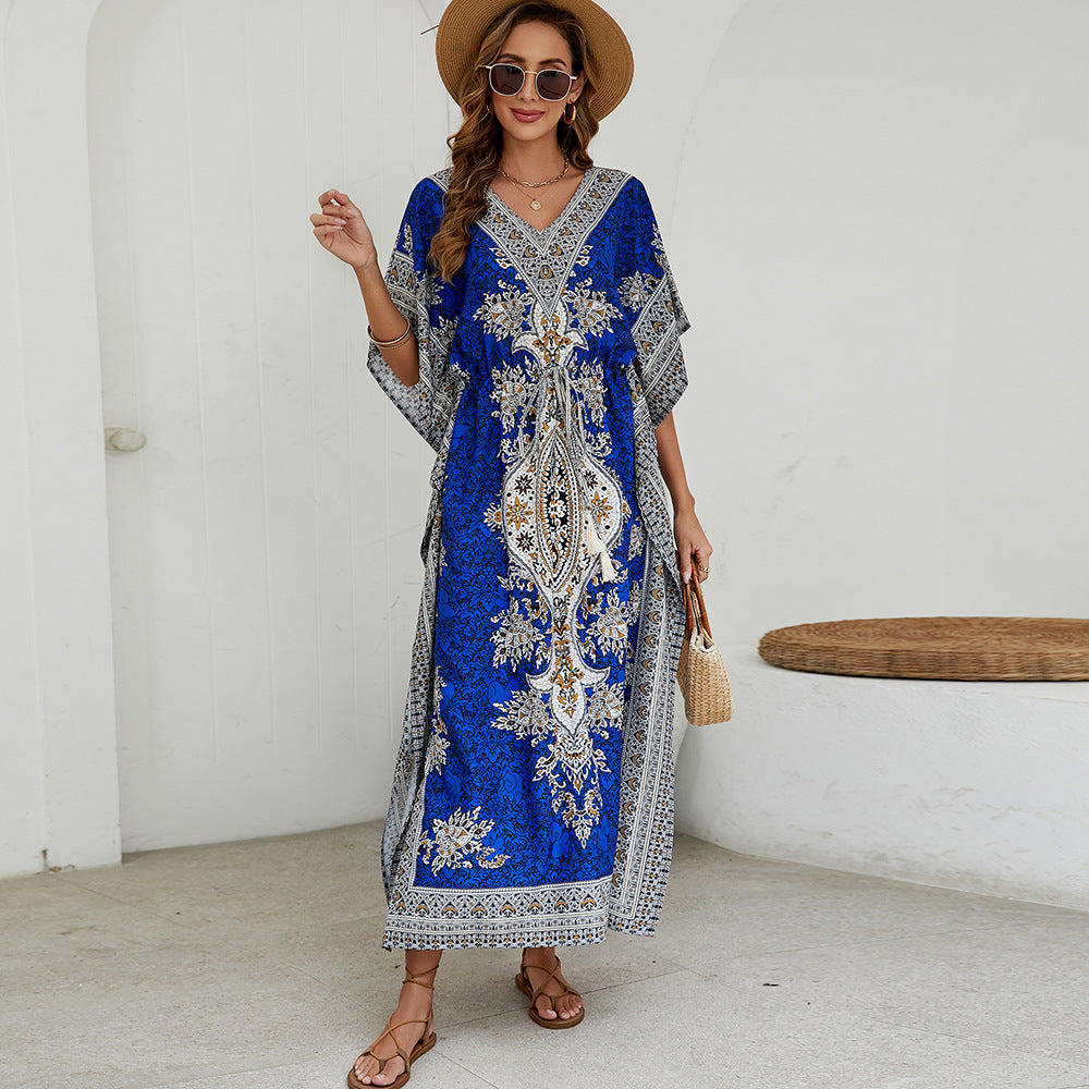 Damen Maxi-Kleid Drune
