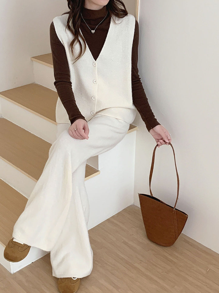 Damen Luxuriöses Strickanzug Drune