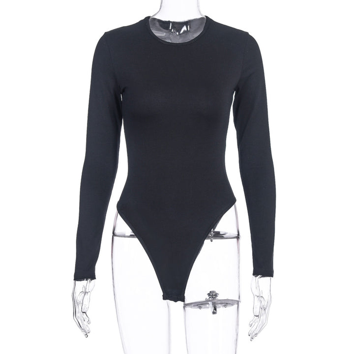 Damen Langarm-Bodysuit aus hautfreundlichem Stretchmaterial Drune