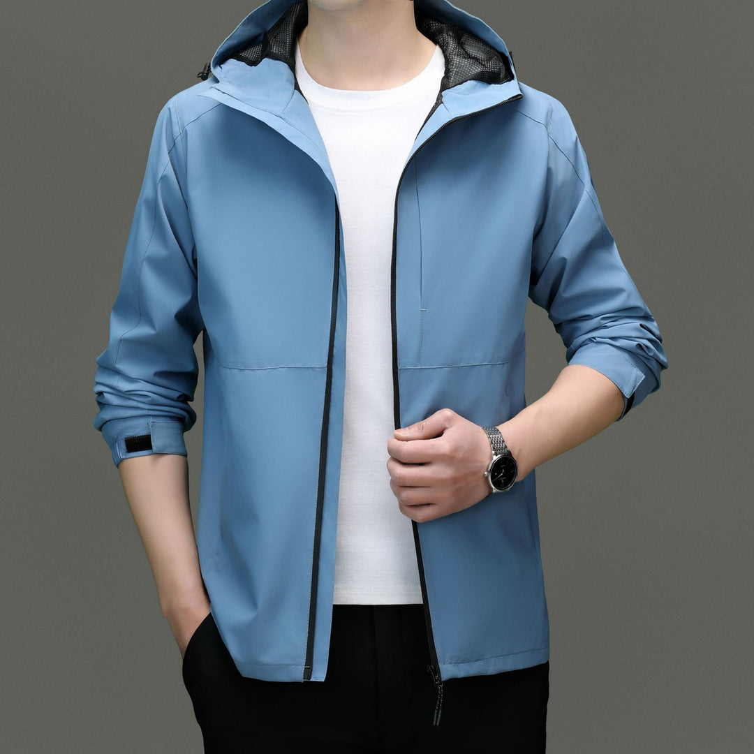 Herren Funktionsjacke mit praktischen Taschen und innovativer Permeabilitätstechnologie Drune