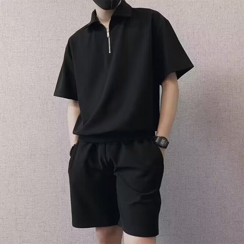 Herren Kurzarm Sportanzug Drune