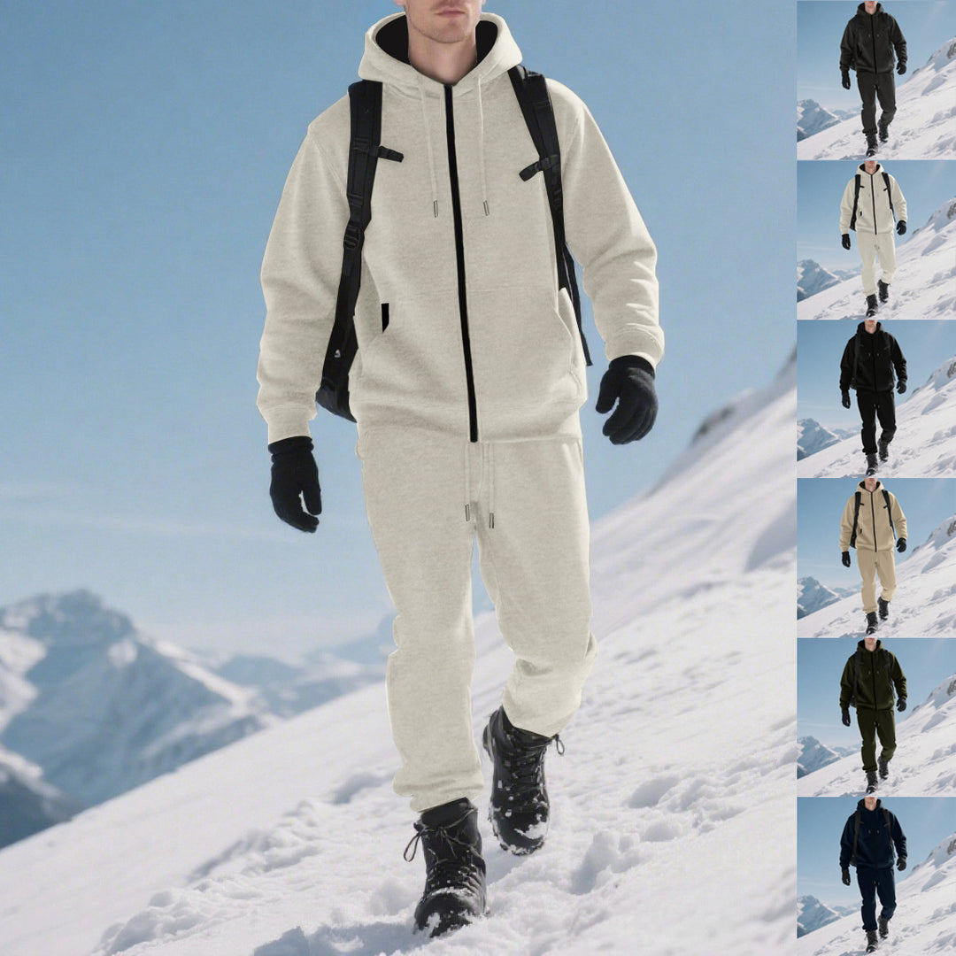 Herren Funktions-Jogginganzug mit warmem Futter und praktischen Taschen Drune