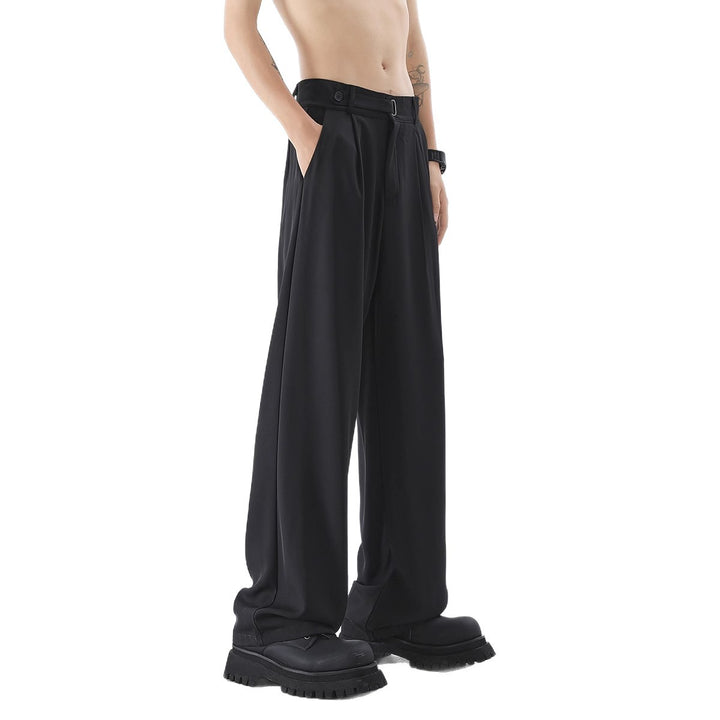 Herren Elegante und lässige High-Waist Hose Drune