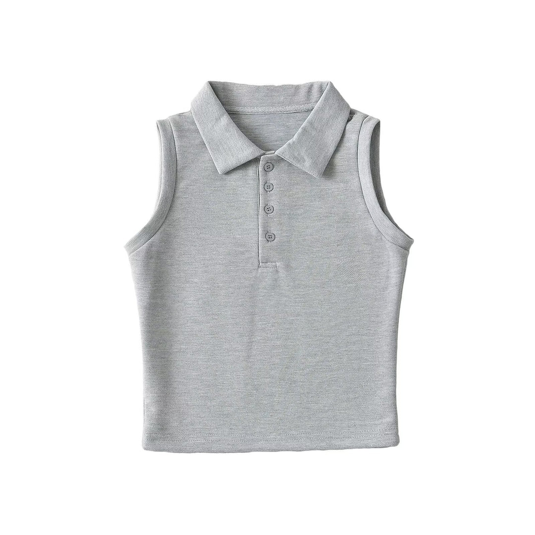 Damen Polo-Top ohne Ärmel mit feuchtigkeitsregulierender Funktion Drune