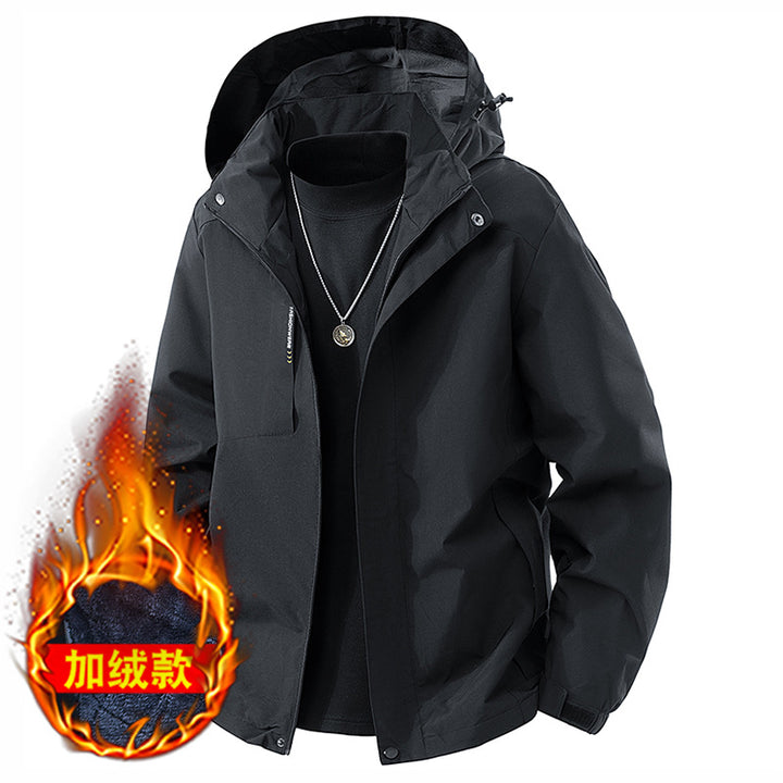 Herren Multifunktionale Wasserdichte Outdoor-Jacke