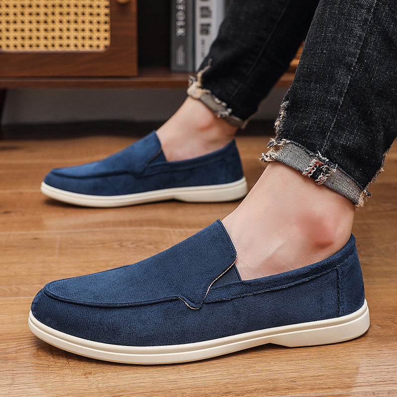 Herren Elegante Slipper aus hochwertigem Wildleder