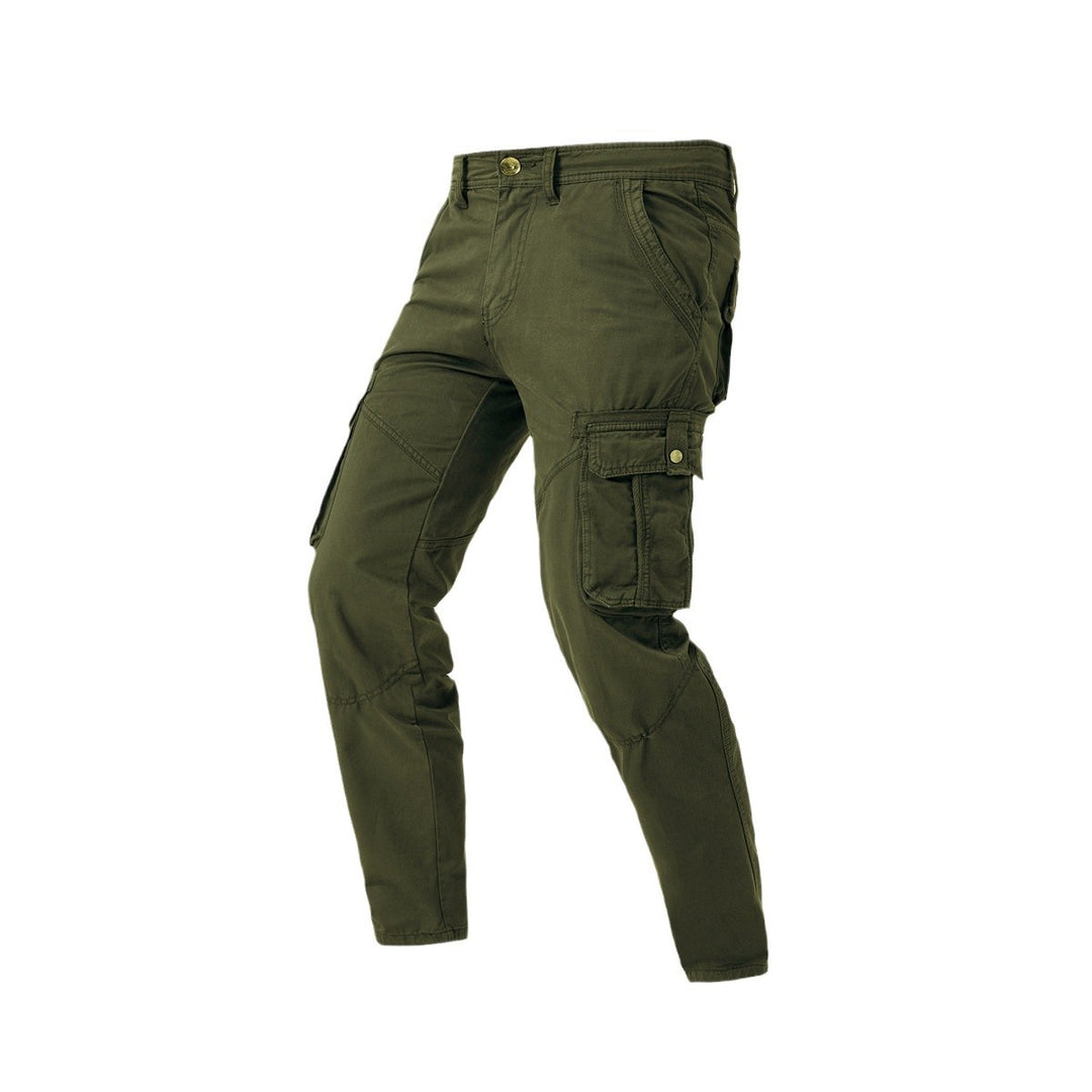 Herren Tapered Cargo‑Hose mit Mehrfachtaschen, Knieabnähern und Utility‑Details Drune