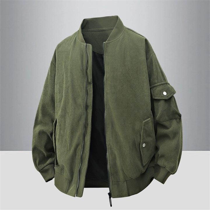 Herren Trendige Cordjacke Drune