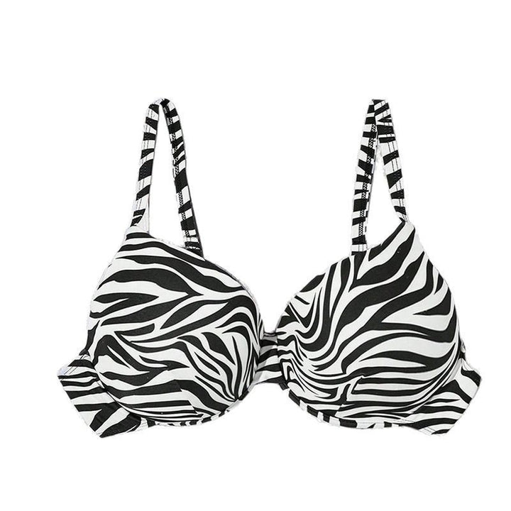 Damen Triangel-Bikinioberteil mit raffinierten Rüschendetails und verstellbaren Trägern Drune