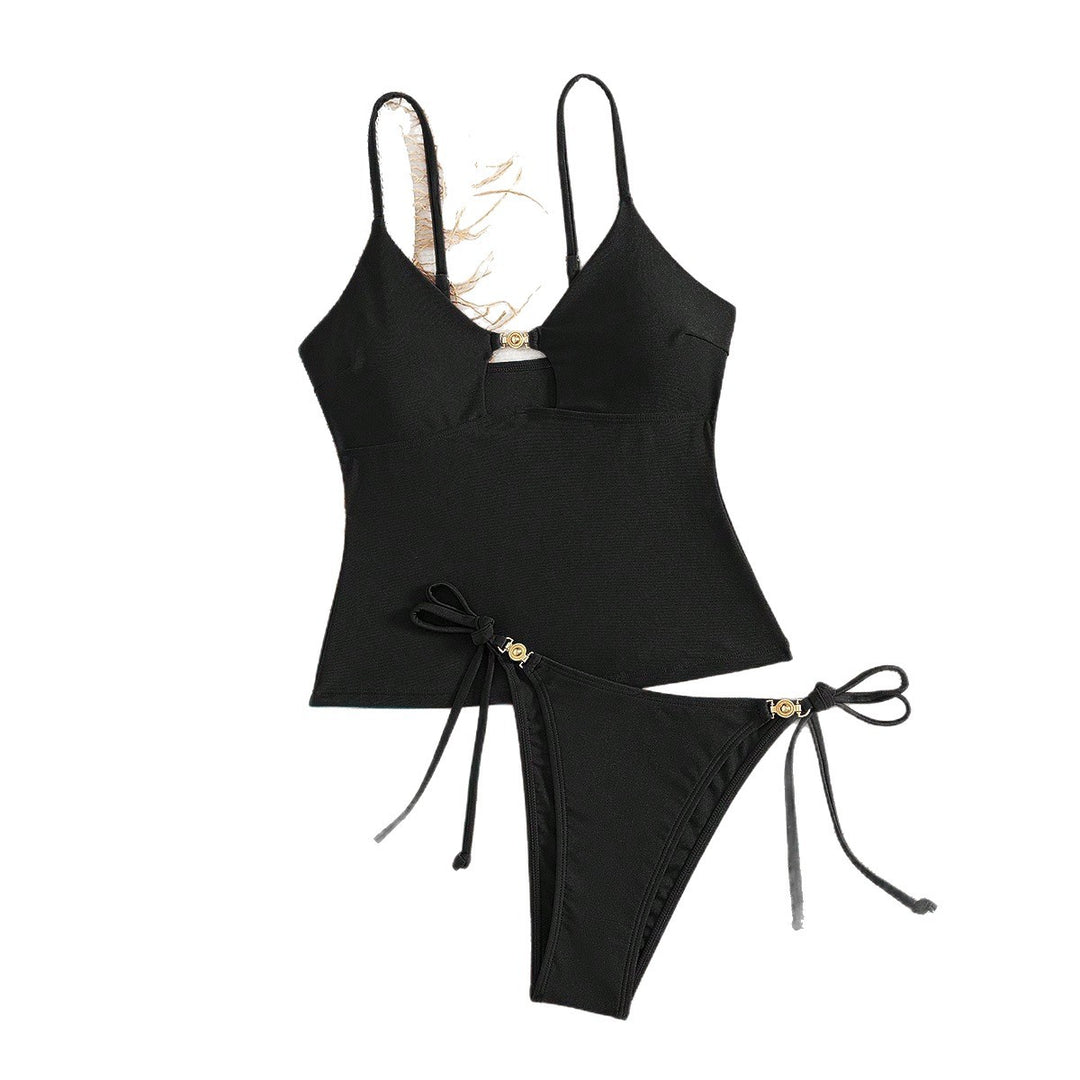 Damen Glamouröser Monokini mit modischen Cut-Outs Drune